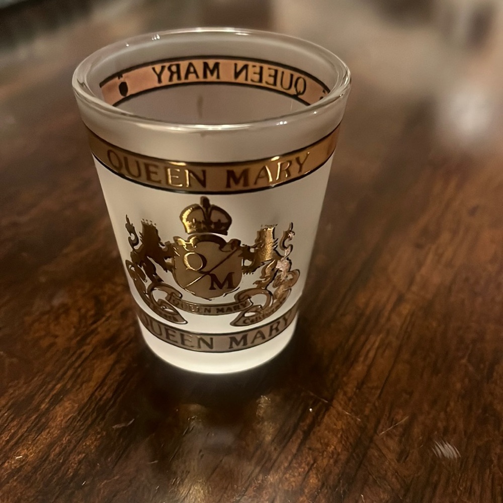 Queen Mary Shot Glass.